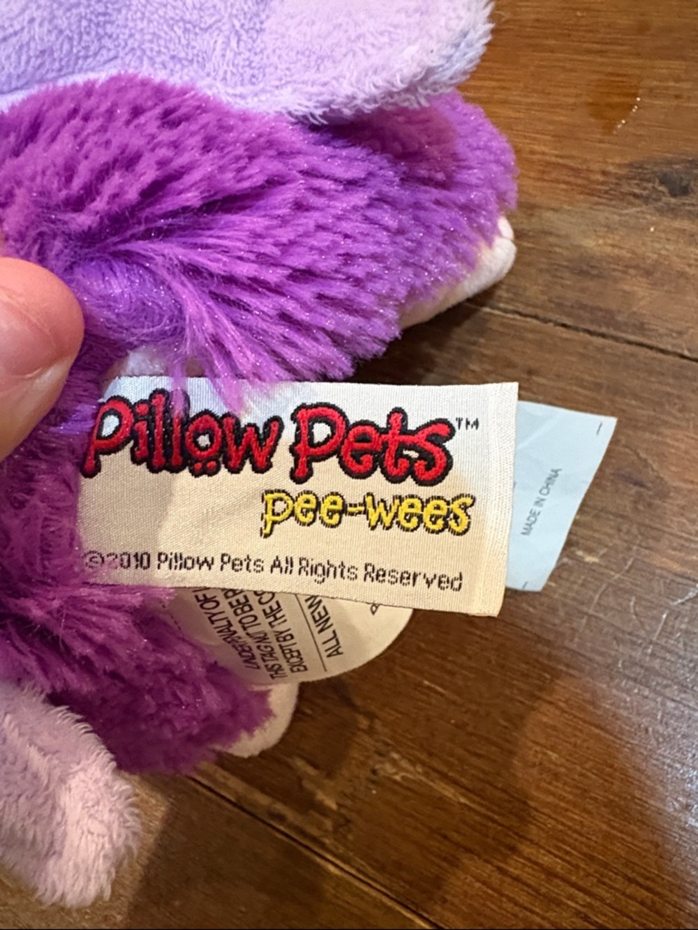 Purple & Pink Ladybug Pillow Pet - Picture 5 of 6